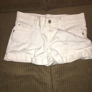 White shorts